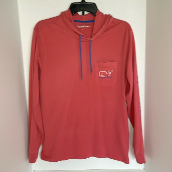 Vineyard vines two toned long sleeve whale hoodie men’s size Small - Picture 2 of 11